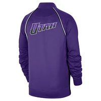 Men's Nike Purple Utah Jazz 2023/24 City Edition Authentic Showtime Performance Raglan Full-Zip Jacket