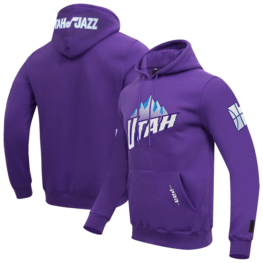 Men's Pro Standard Purple Utah Jazz 2024/25 City Edition Pullover Hoodie