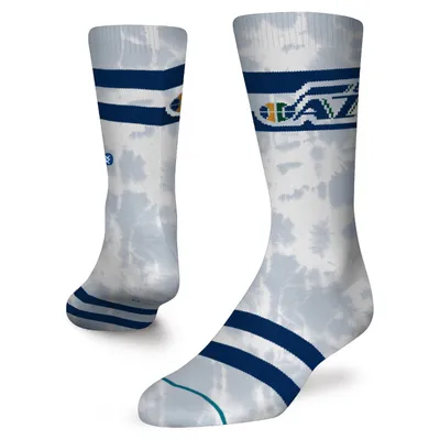 Utah Jazz Stance Tie-Dye Crew Socks