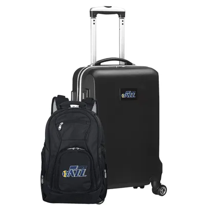 Utah Jazz MOJO Deluxe 2-Piece Backpack and Carry-On Set