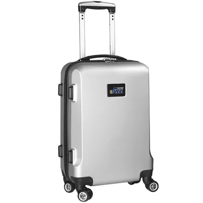 Utah Jazz MOJO 21" 8-Wheel Hardcase Spinner Carry-On Luggage - Silver
