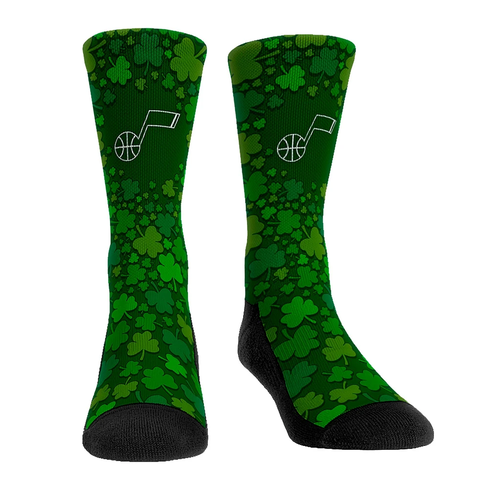 Chaussettes Rock Em Utah Jazz St. Paddy's Day Shamrock Crew