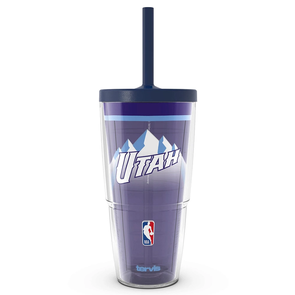 Gobelet classique Tervis Utah Jazz 2024/25 City Edition 24 oz avec paille