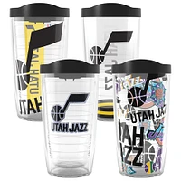 Tervis Utah Jazz Four-Pack 16oz. Classic Tumbler Set