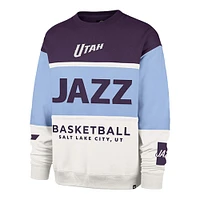 Unisex '47 Light Blue Utah Jazz 2024/25 City Edition On Five Maximalist Pullover Sweatshirt