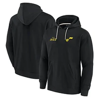 Unisex Fanatics Black Utah Jazz Elements Super Soft Fleece Pullover Hoodie