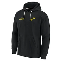 Unisex Fanatics Black Utah Jazz Elements Super Soft Fleece Pullover Hoodie