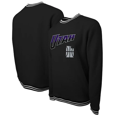 Sweat-shirt unisexe Stadium Essentials noir Utah Jazz 2023/24 City Edition Club Level