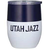 Jazz de l'Utah 16 oz. Gobelet incurvé en acier inoxydable Colorblock