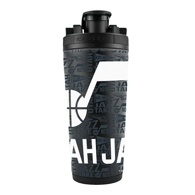 Utah Jazz 26oz. 4D Stainless Steel Shaker Bottle