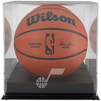 Utah Jazz Blackbase Logo Basketball Display Case