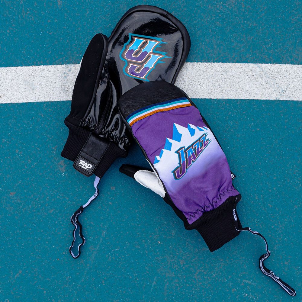 Utah Jazz Classic Snow Mittens