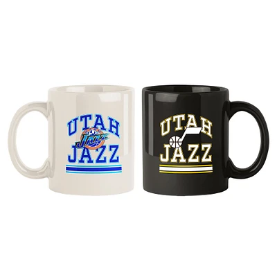 Utah Jazz Two-Pack 15oz. Color Mug Set