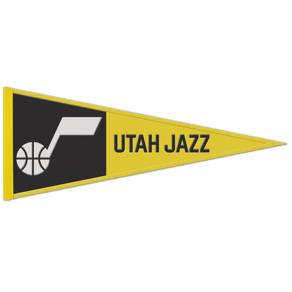 WinCraft Utah Jazz 13" x 32" Wool Primary Logo Pennant