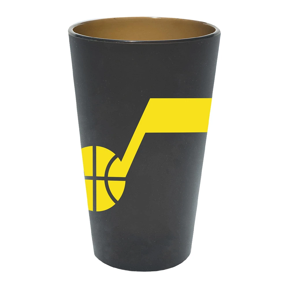 WinCraft Utah Jazz 16oz. Team Color Silicone Pint Glass