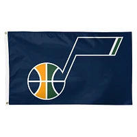 WinCraft Utah Jazz 3' x 5' Drapeau simple face avec logo principal