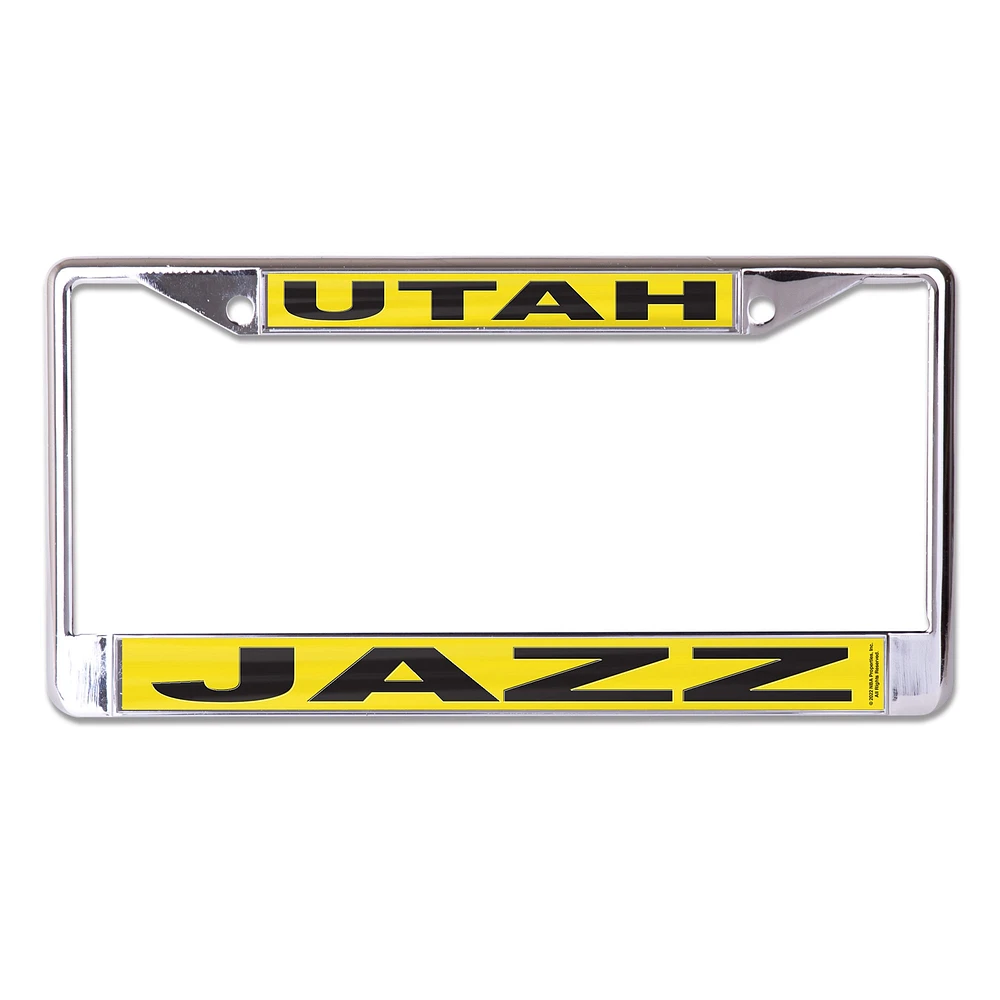 WinCraft Utah Jazz Logo principal MVP Cadre de plaque d'immatriculation en métal