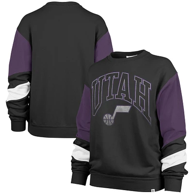 Sweat-shirt Nova Crew '47 noir pour femmes, Utah Jazz 2023/24 City Edition