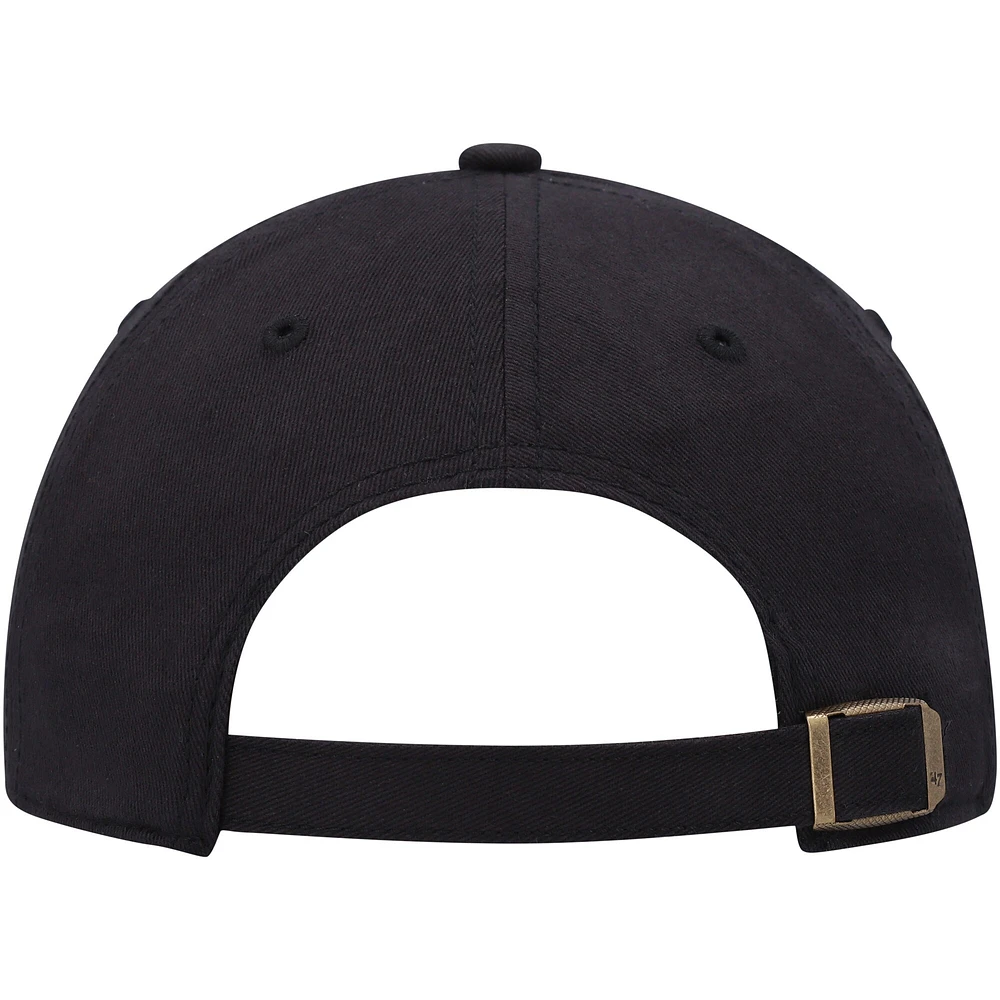 Casquette réglable '47 Black Utah Jazz Miata Clean Up pour femme