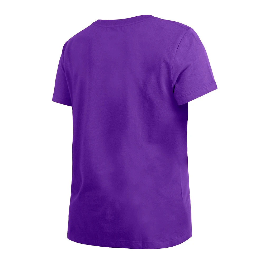 T-shirt violet Utah Jazz 2023/24 City Edition pour femme New Era