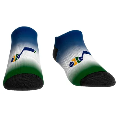 Utah Jazz Rock Em Socks Women's Dip-Dye Ankle Socks