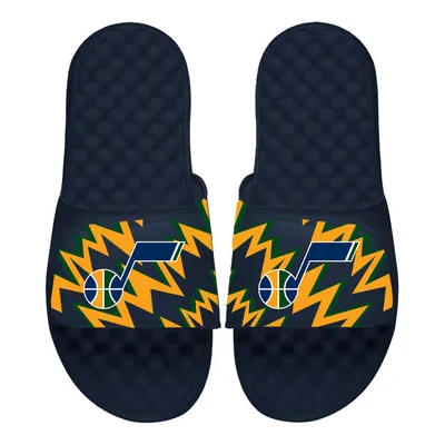 Utah Jazz ISlide Youth High Energy Slide Sandals - Navy