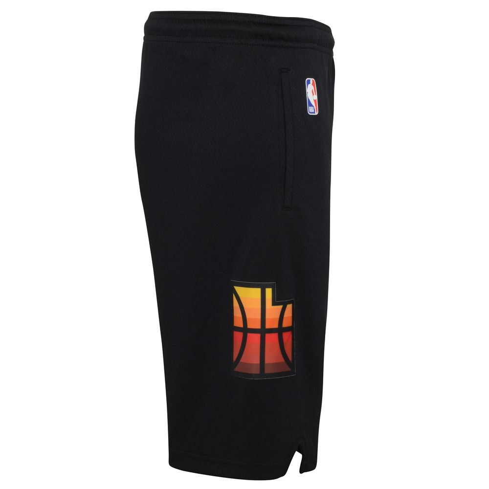 Youth Nike Black Utah Jazz 2021/22 City Edition Swingman Shorts