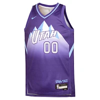 Maillot de joueur Nike Jordan Clarkson violet pour jeune Utah Jazz 2024/25 Swingman - Édition City