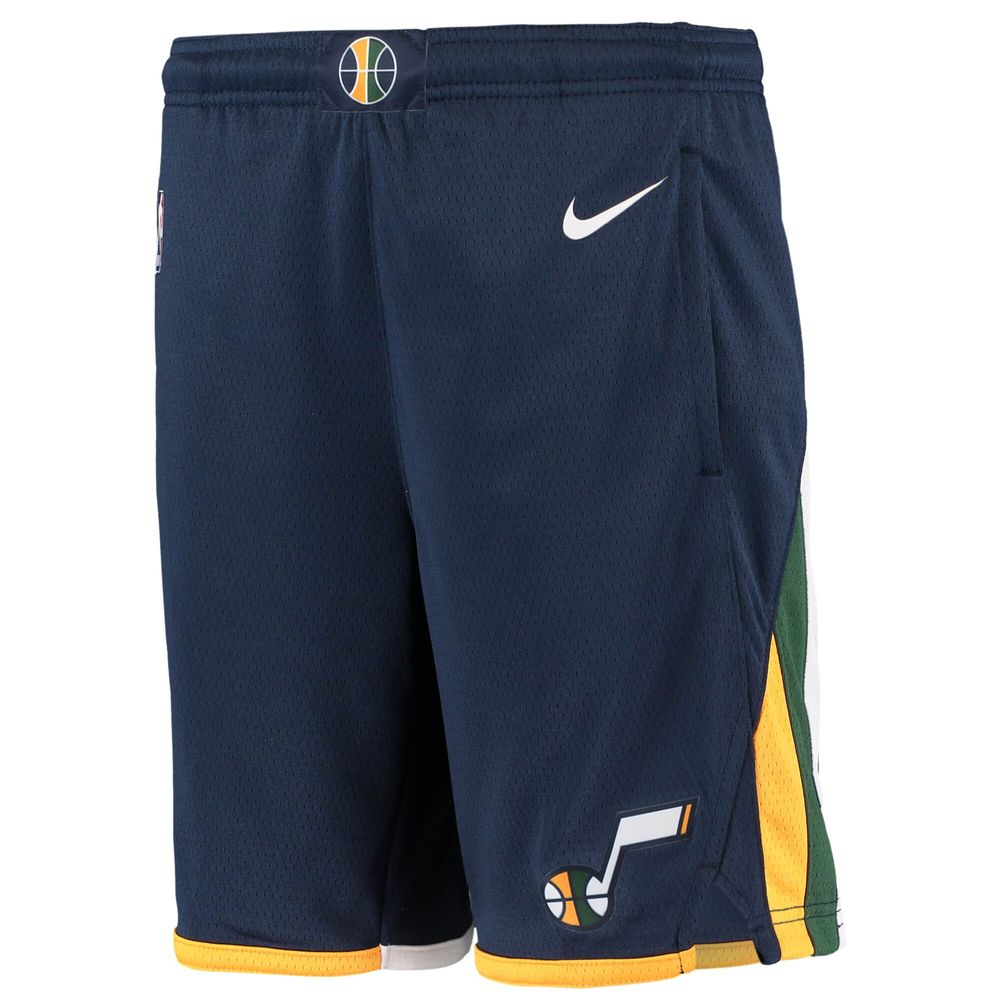 Youth Nike Navy Utah Jazz 2020/21 Swingman Shorts - Icon Edition