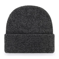 Men's '47 Black Utah Hockey Club Brain Freeze Cuffed Knit Hat