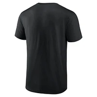Men's Fanatics Black Utah Hockey Club Draft Logo T-Shirt