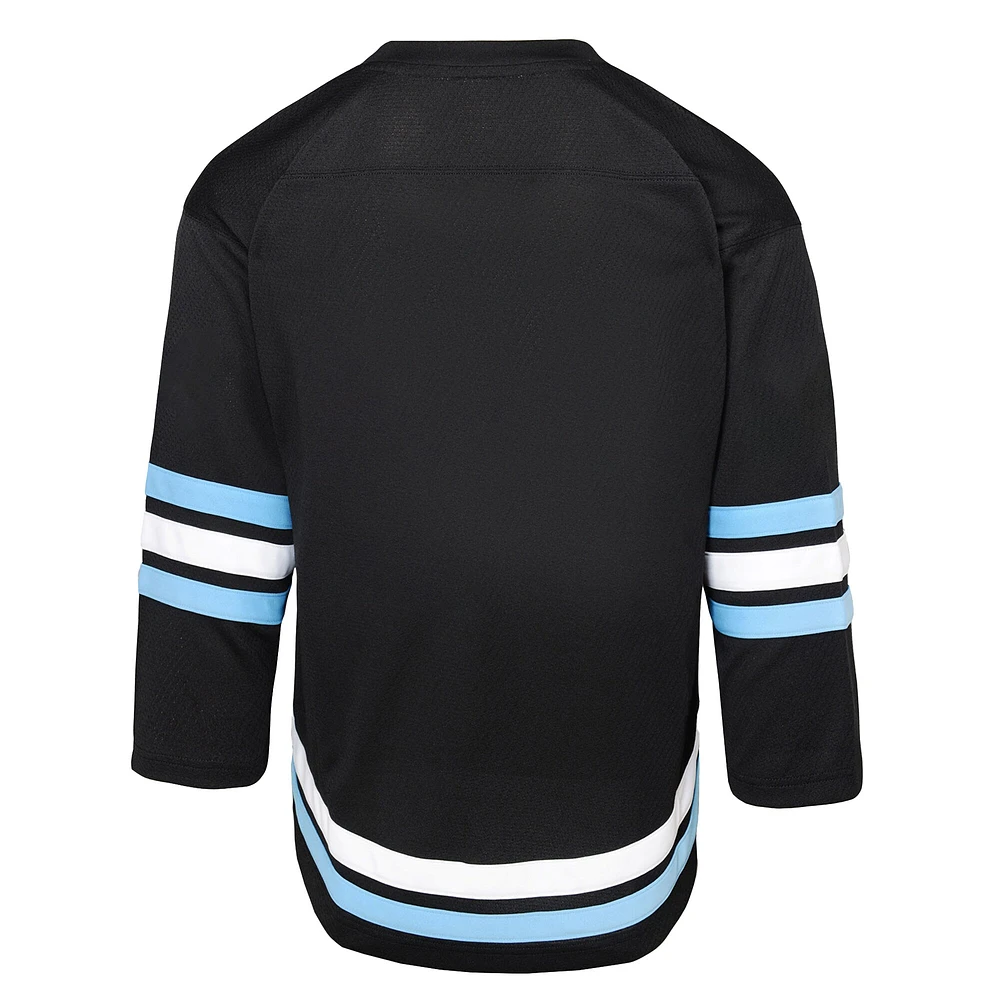 Preschool  Black Utah Hockey Club Replica Jersey