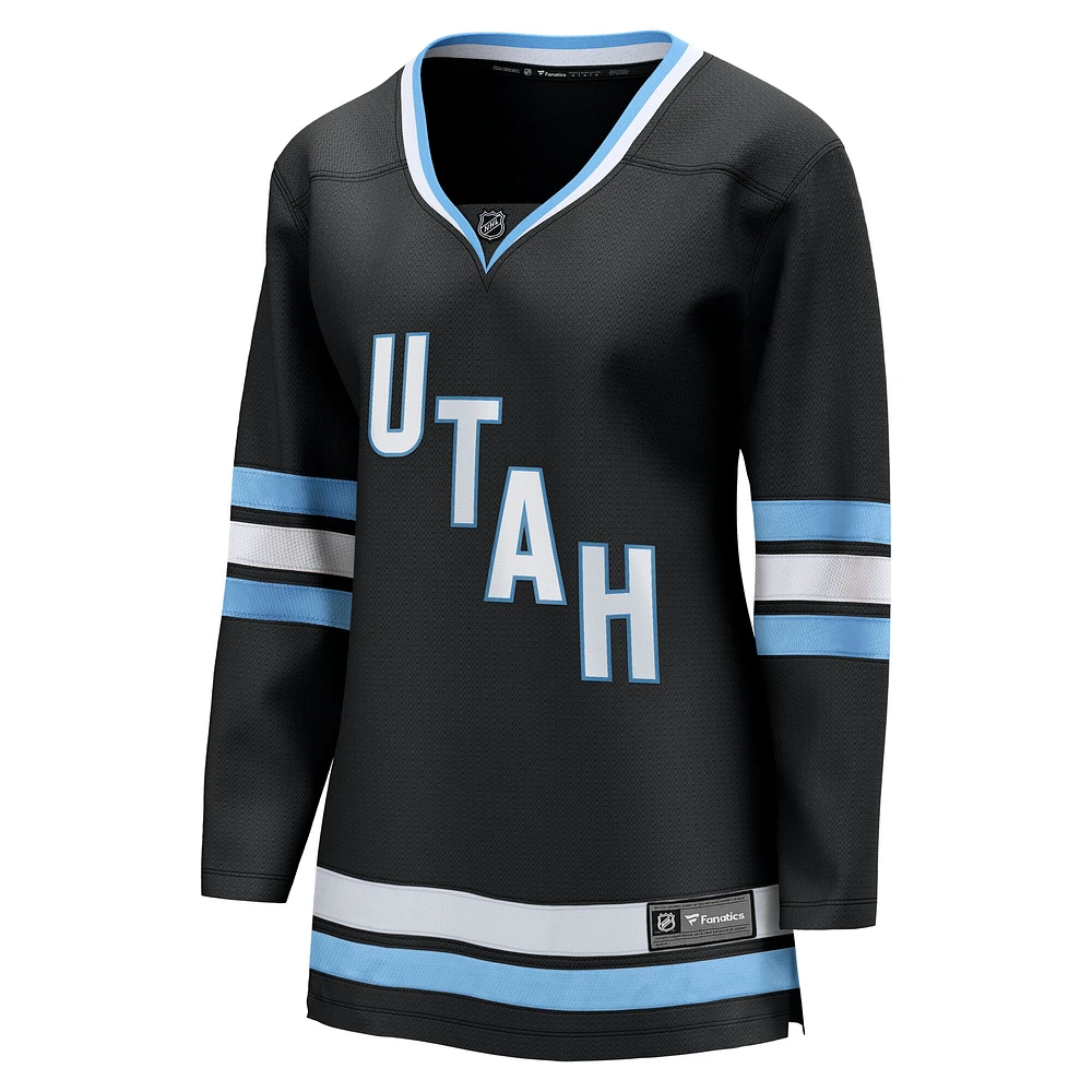 Maillot domicile Premier Breakaway noir du Utah Hockey Club pour femmes Fanatics