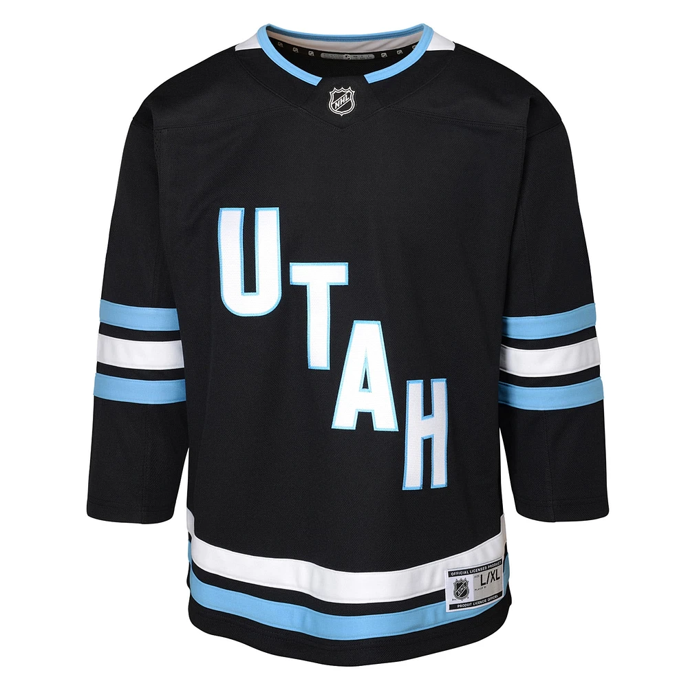 Youth Black Utah Hockey Club Home Premier Jersey