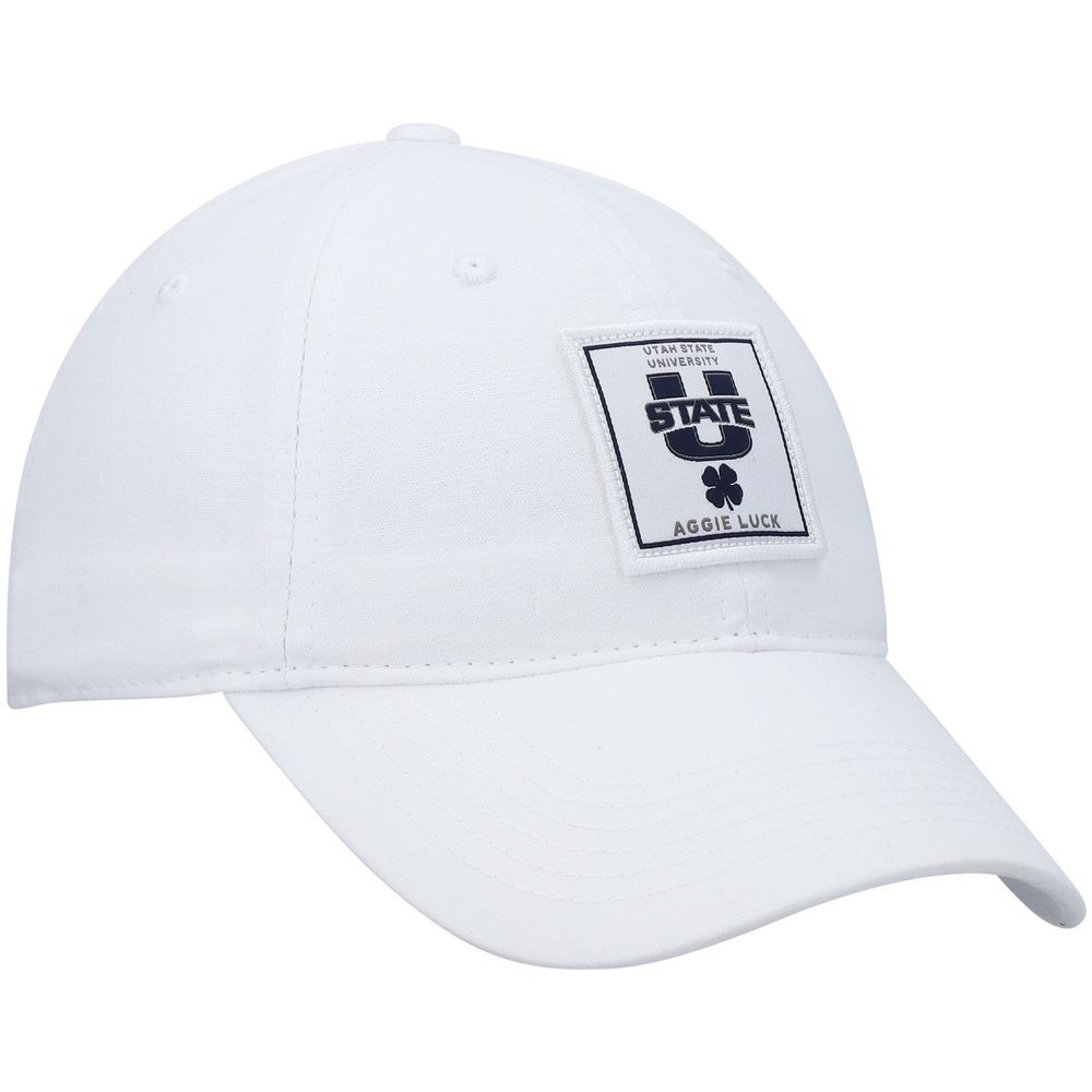 Men's White Utah State Aggies Dream Adjustable Hat