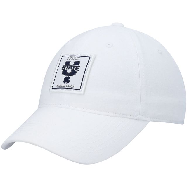 Casquette réglable blanche Utah State Aggies Dream pour homme