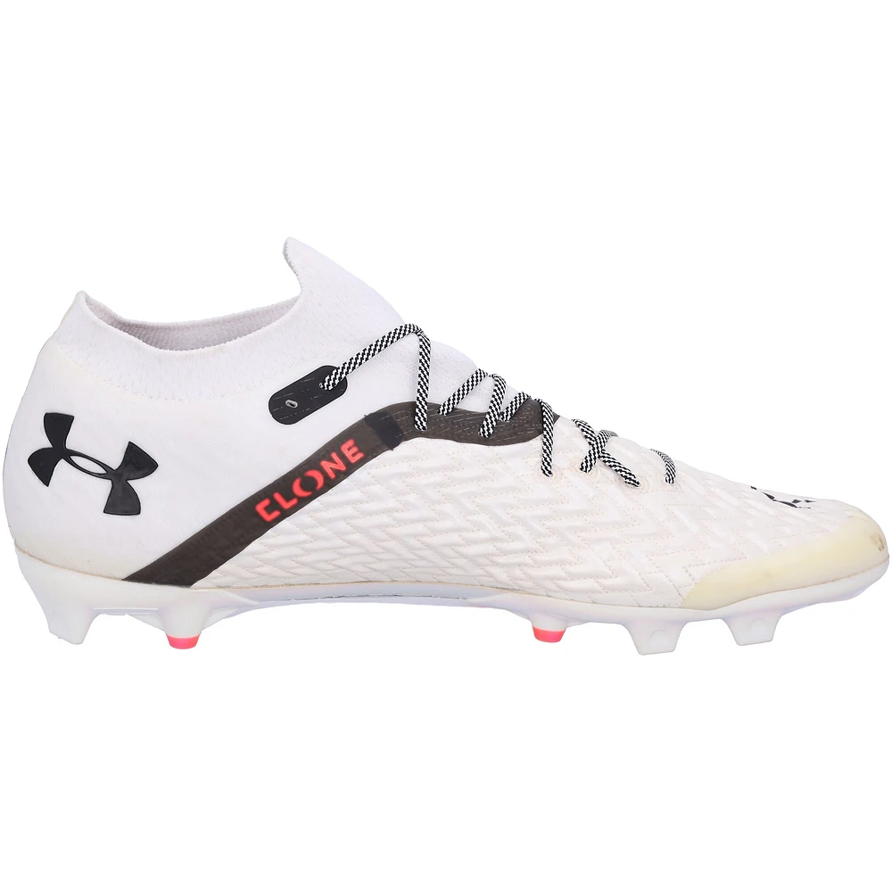 Dalton Kincaid Utah Utes Autographed Player-Issued Under Armour Cleats from the 2020-22 NCAA Football Seasons