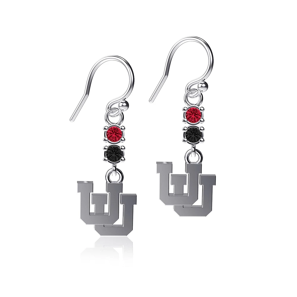 Dayna Designs Boucles d'oreilles pendantes en cristal Utah Utes