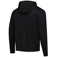 Sweat à capuche en polaire noir Utah Utes Foundation pour homme
