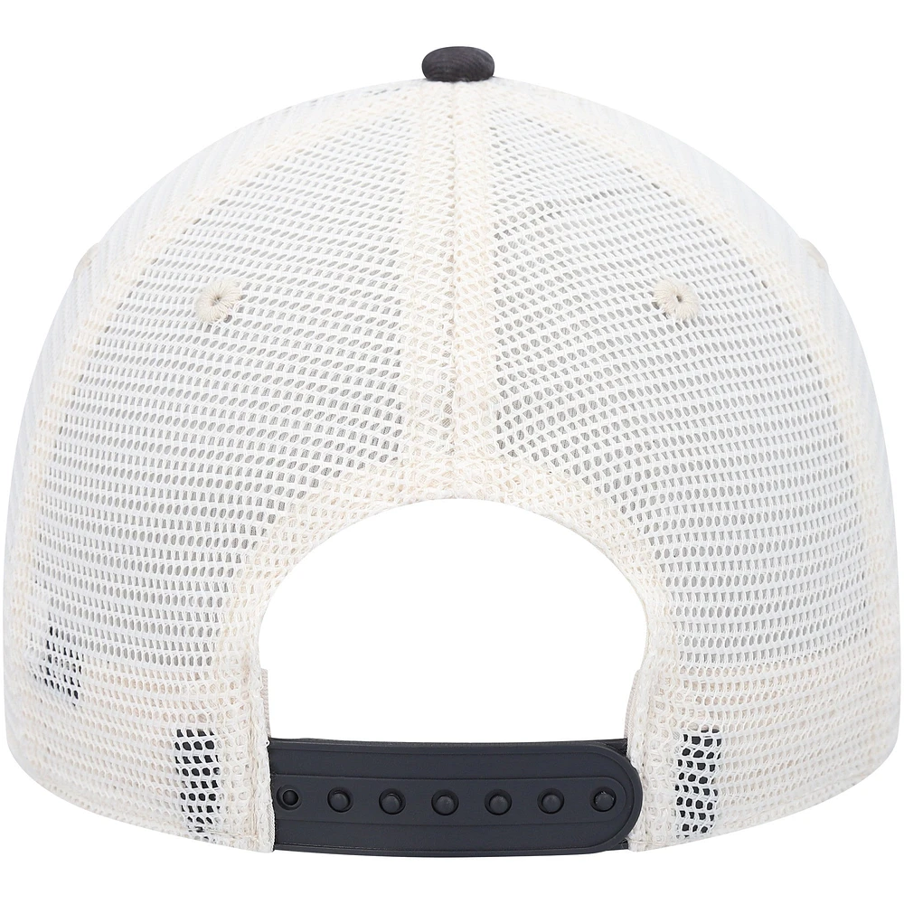 Men's Colosseum  Charcoal Utah Utes Objection Snapback Hat