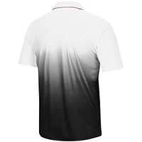 Men's Colosseum Gray Utah Utes Magic Team Logo Polo
