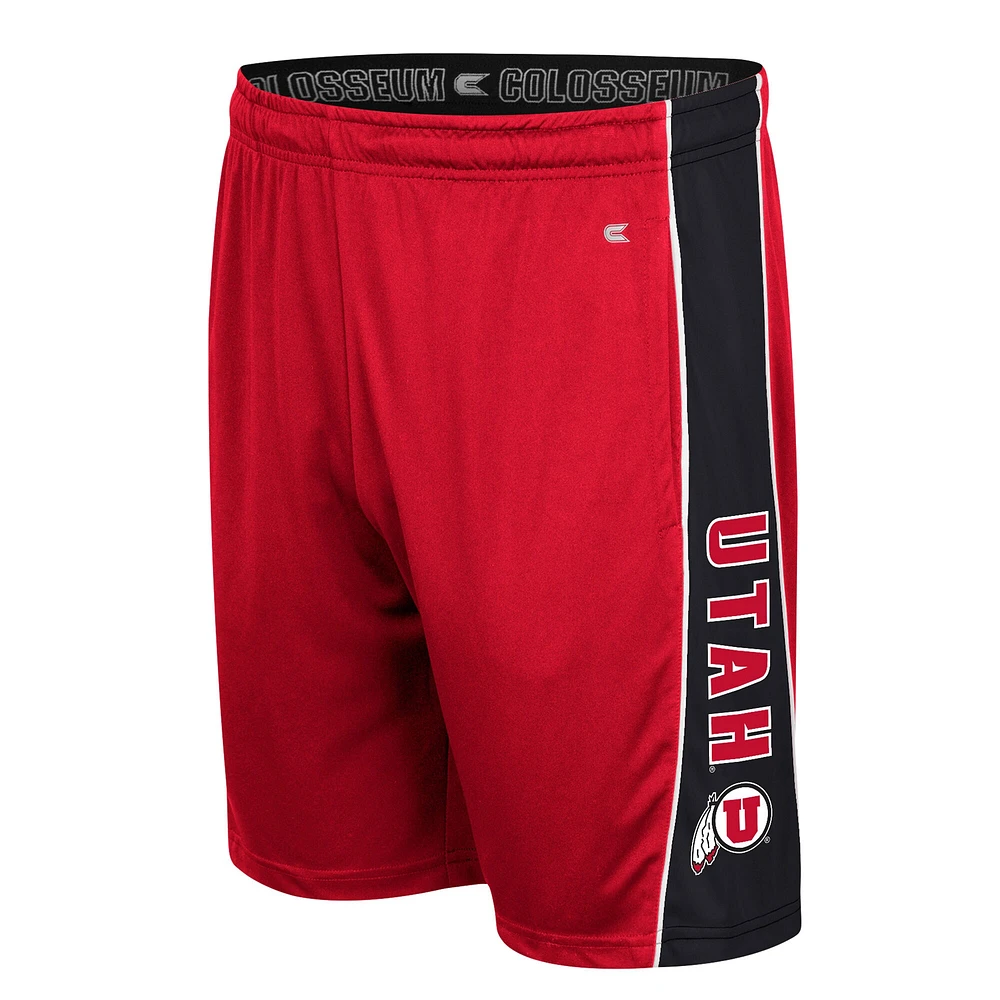 Short Utah Utes Sanest Choice Colosseum Red pour homme