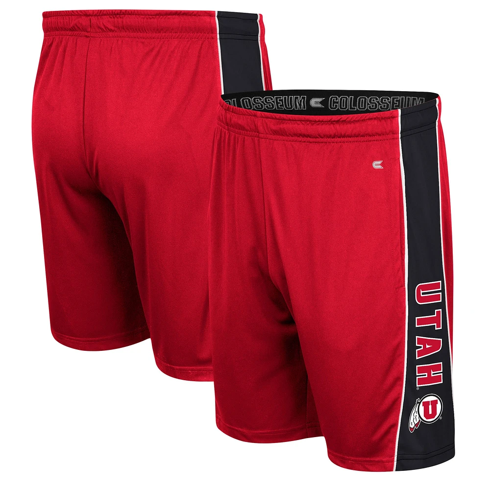 Short Utah Utes Sanest Choice Colosseum Red pour homme