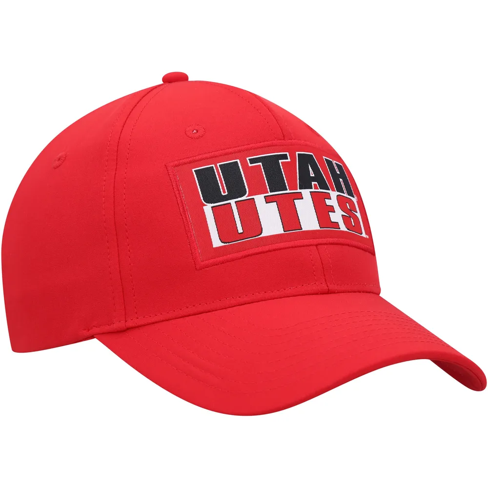 Men's Colosseum  Red Utah Utes Positraction Snapback Hat