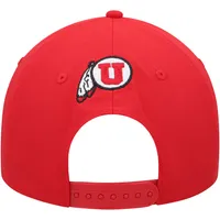 Casquette Colosseum Red Utah Utes Positraction Snapback pour homme