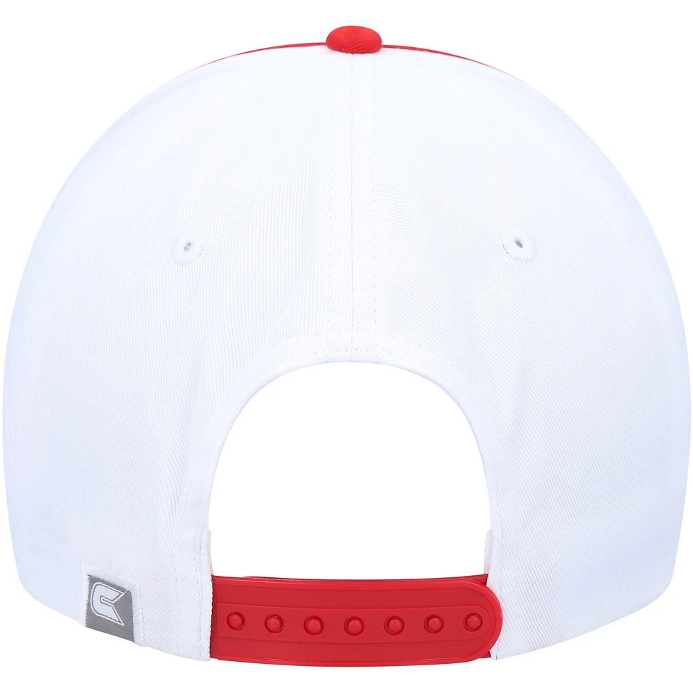 Men's Colosseum  White Utah Utes Take Your Time Snapback Hat