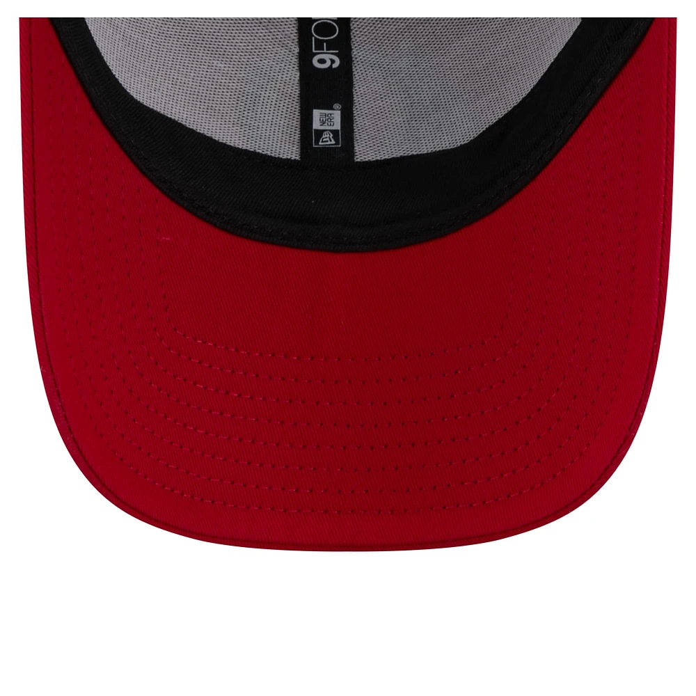 Casquette ajustable Utah Utes Trucker 9FORTY pour homme de New Era rouge