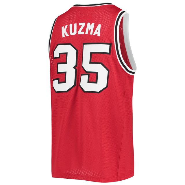 Maillot de basket-ball classique commémoratif pour hommes, marque rétro originale, Kyle Kuzma, rouge, Utah Utes