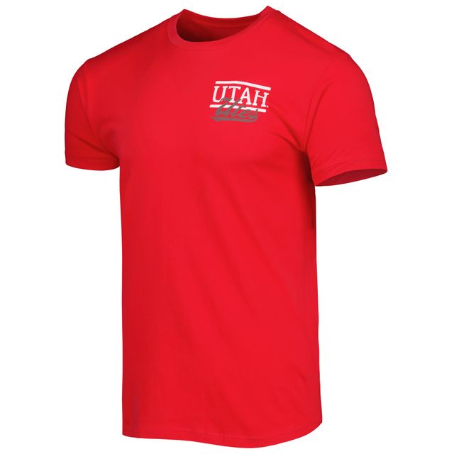 T-shirt rouge Utah Utes Hyperlocal pour homme