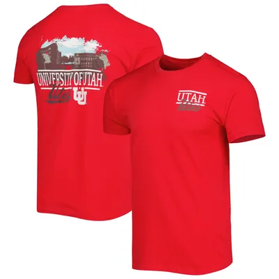 T-shirt rouge Utah Utes Hyperlocal pour homme